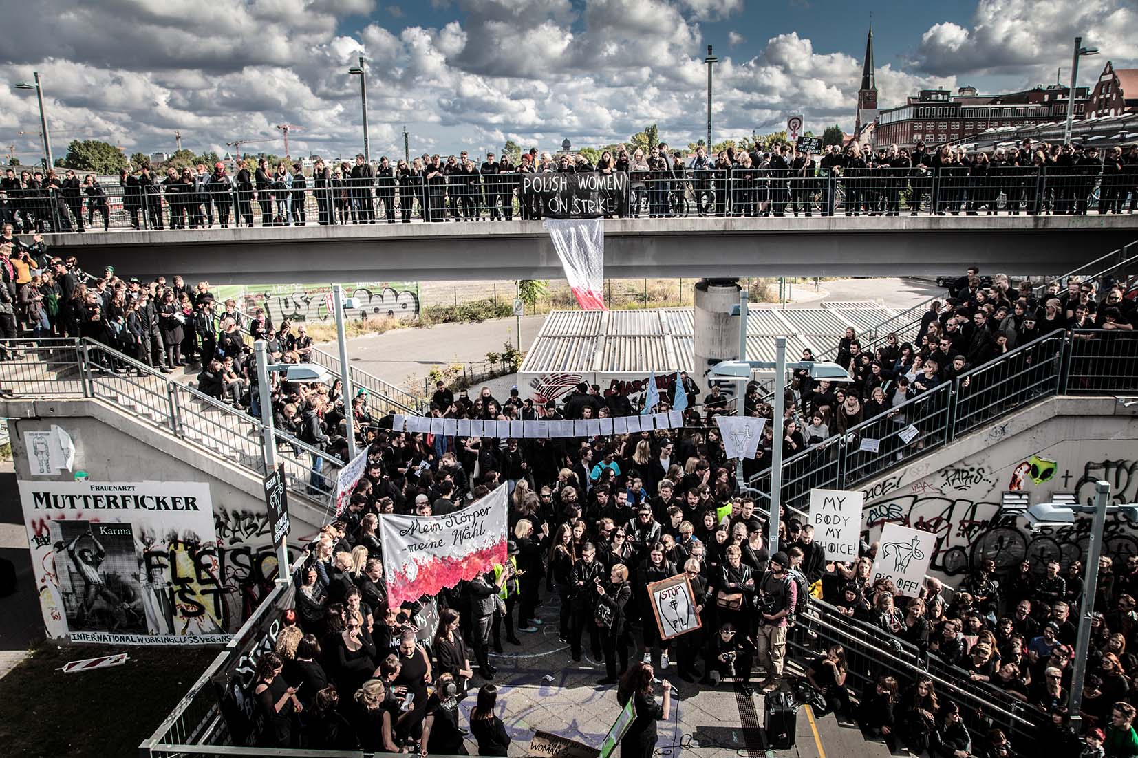 Czarny Poniedziałek, 3.10.2016, Foto: Oliver Feldhaus