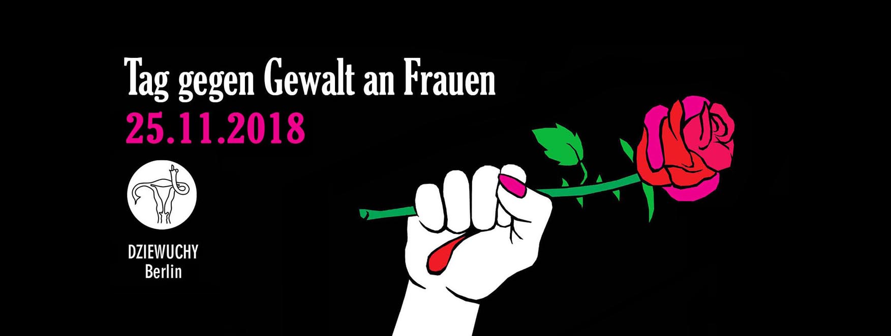 Demo: Międzynarodowy Dzień przeciw Przemocy wobec Kobiet / Tag gegen Gewalt an Frauen / 25.11.2018