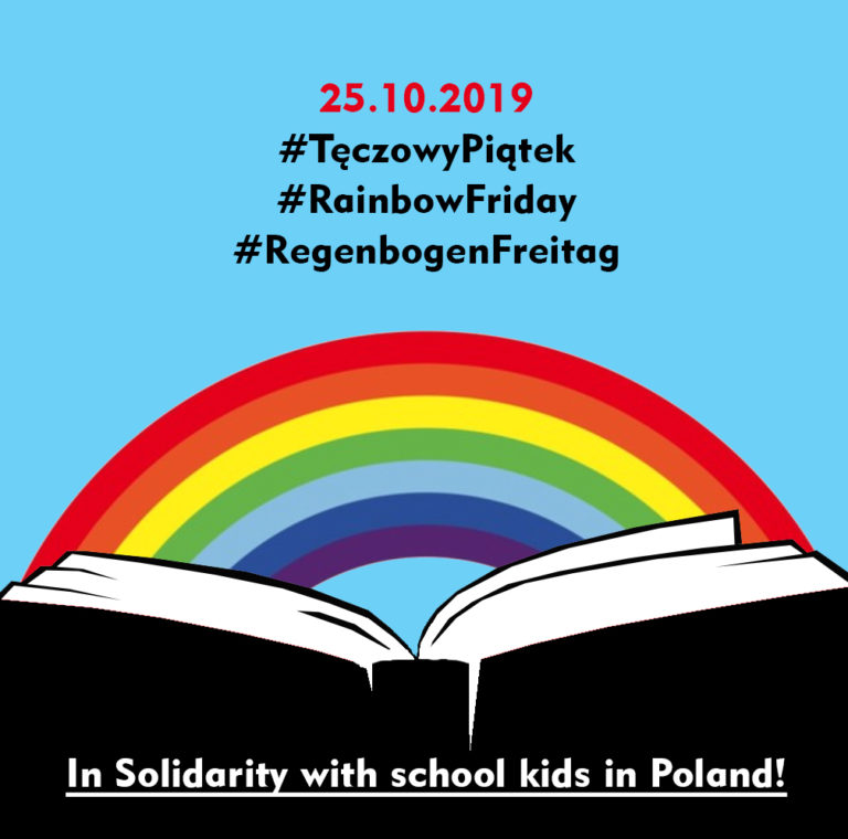 Solidarity with Polish LGBTQ youth Tęczowy Piątek / Action