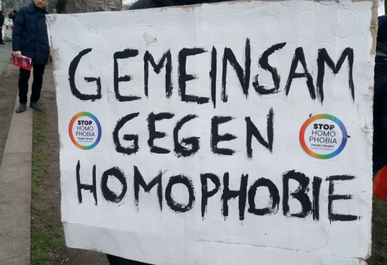 7.3.2020 – Berliner Aktionstag gegen die Lgbt-Freien-Zonen in Polen