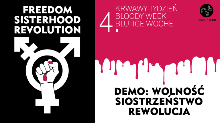 19.11.2020 DEMO: FREEDOM, SISTERHOOD, REVOLUTION