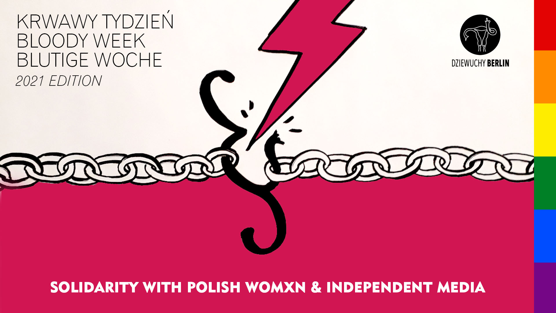 17.2.2021 Solidarity with Poland: #EnoughOppression #DośćOpresji #GenugUnterdrückung