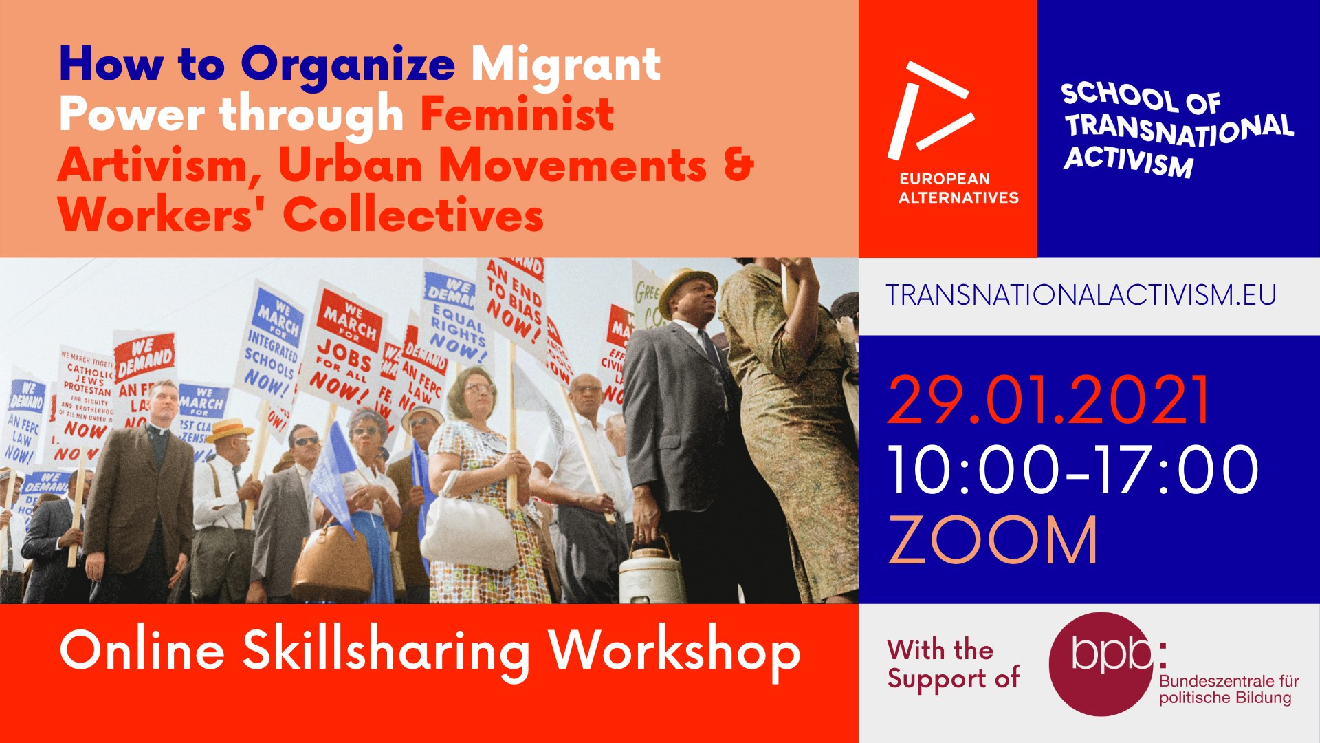 29.1.2022 Dziewuchy Berlin @ How to Organize Migrant Power through Feminist Artivism, Urban Movements & Workers’ Collectives