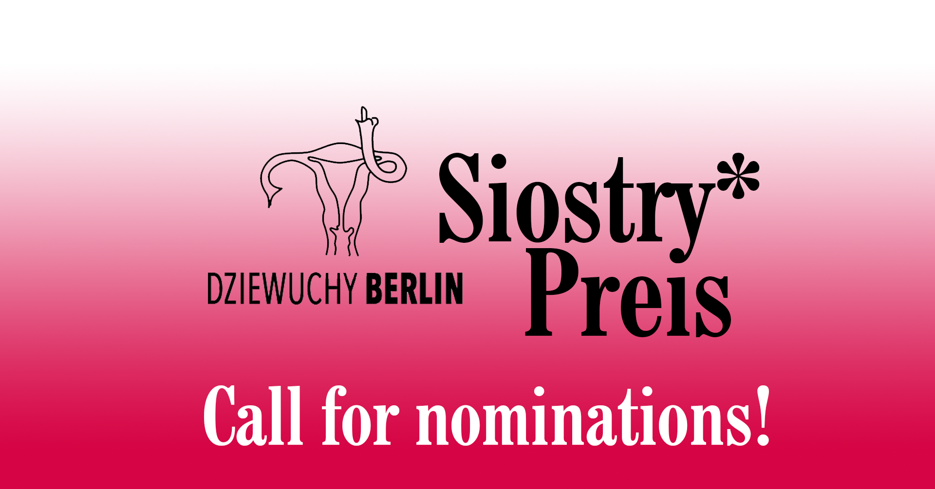 2022 Siostry*PREIS Nominacje / Nominierungen