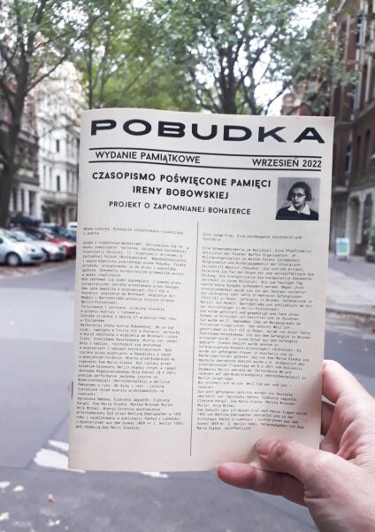 pamiątkowe wydanie gazety "Pobudka"