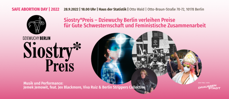 28.9.2022 | Siostry*Preis Verleihung | Konzert